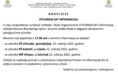 Otvoreni sat informacija