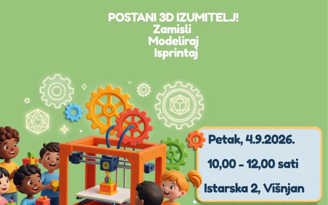 3D dan u OŠ Višnjan uz i-STEM – od ideje do stvarnog predmeta!