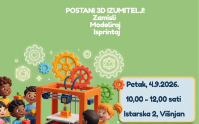 3D dan u OŠ Višnjan uz i-STEM – od ideje do stvarnog predmeta!